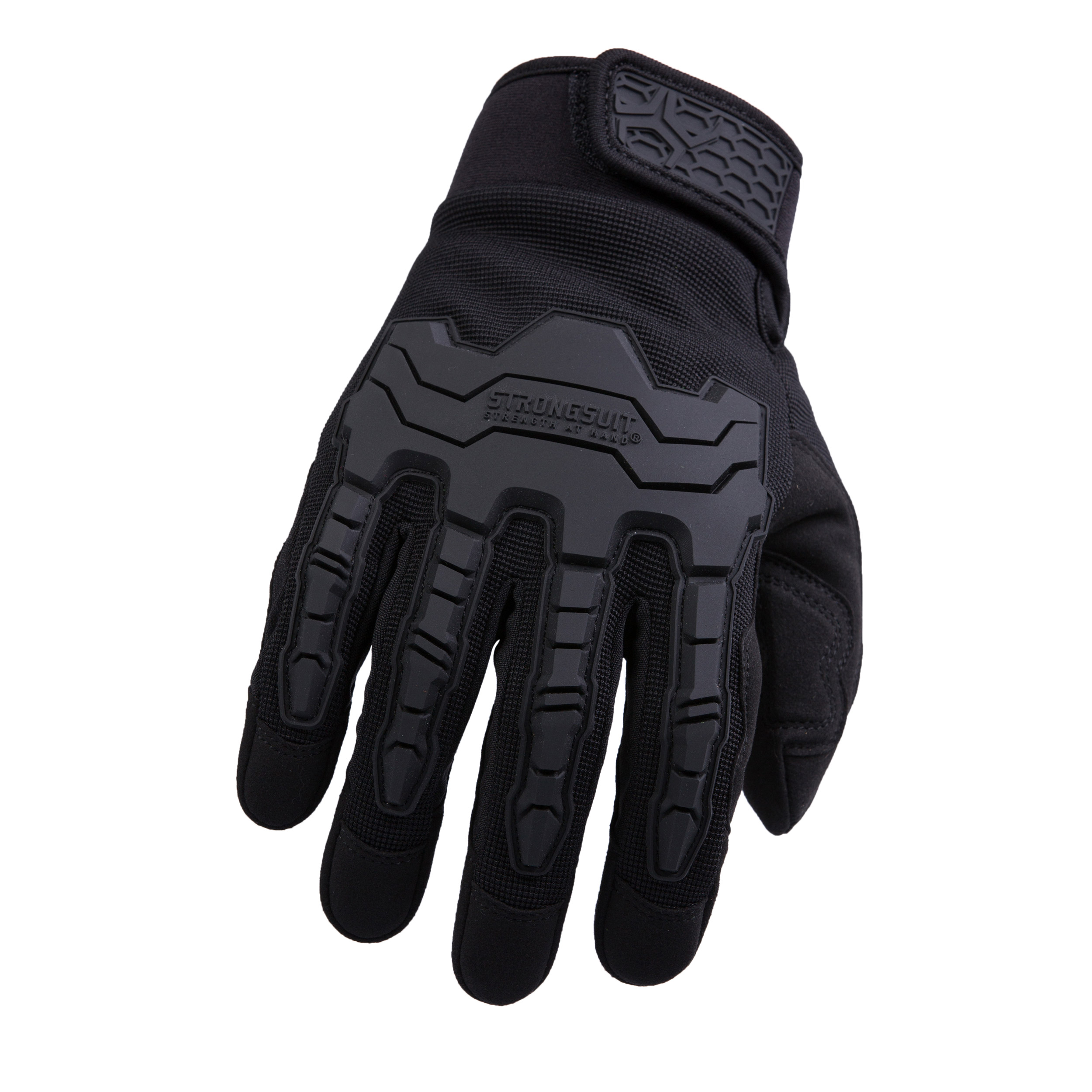 Brawny Black Gloves Large