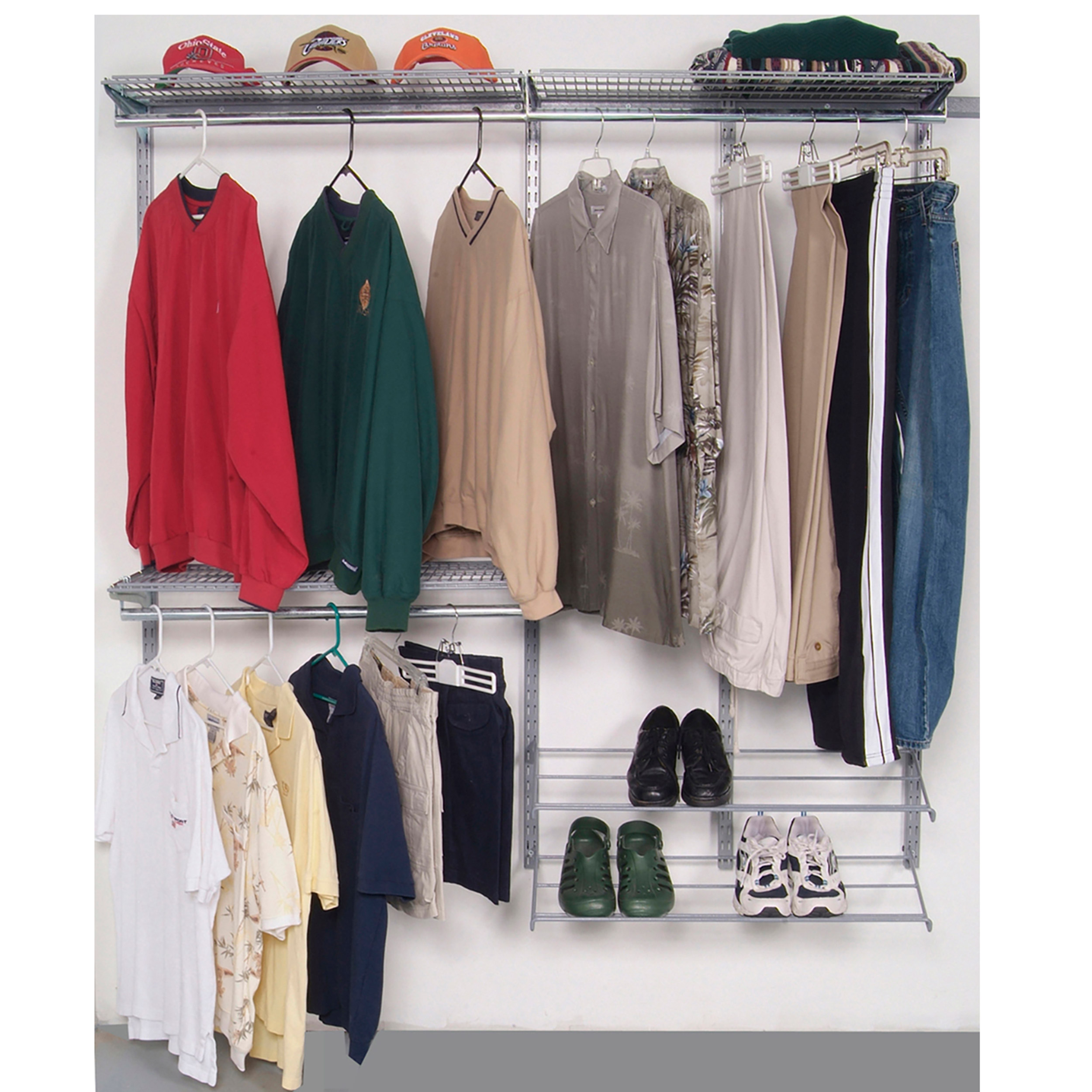 Modular Closet, Garage, And Laundry Organizer Kit