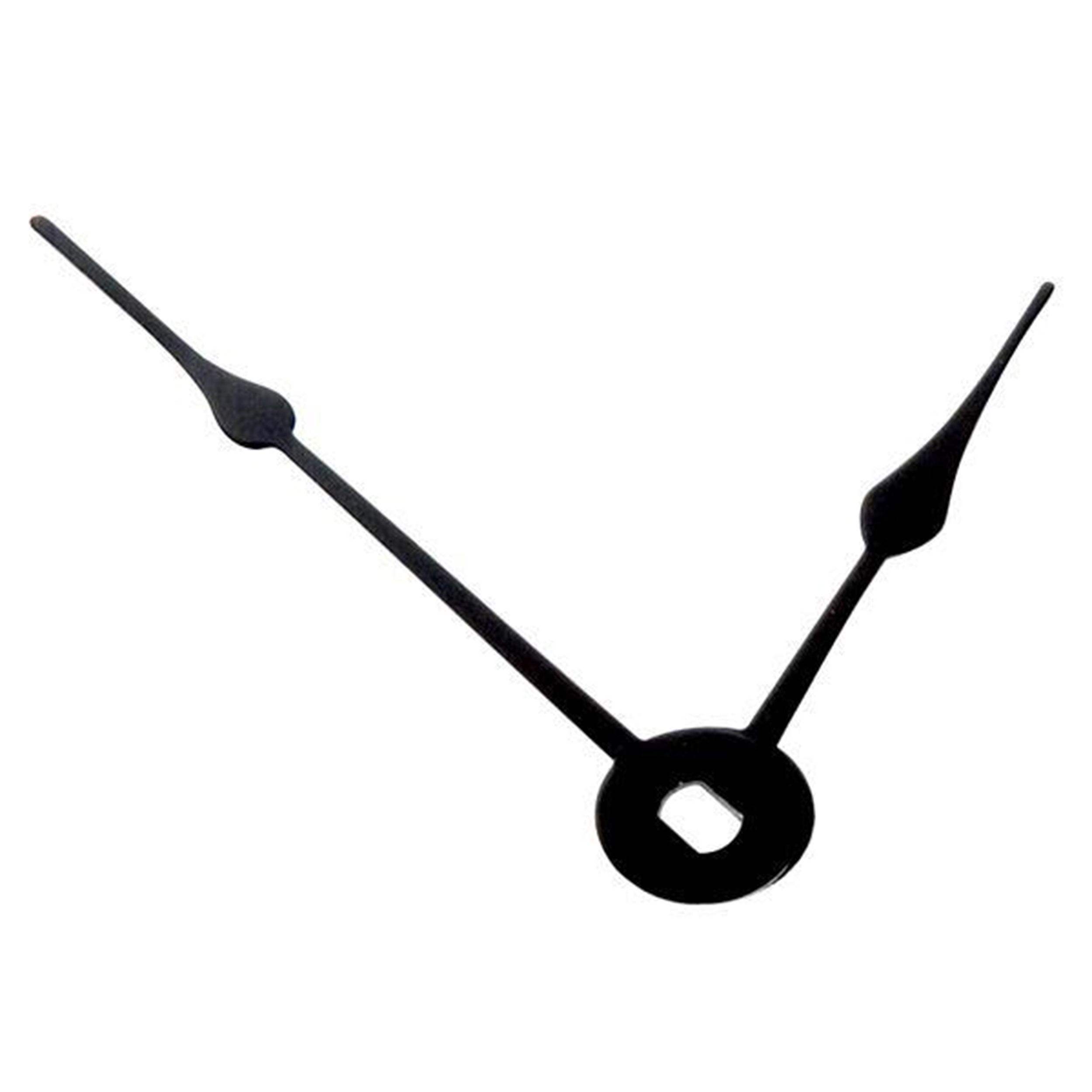 Hands, Black, Spade Style - Time Ring 7" - 7-1/4"