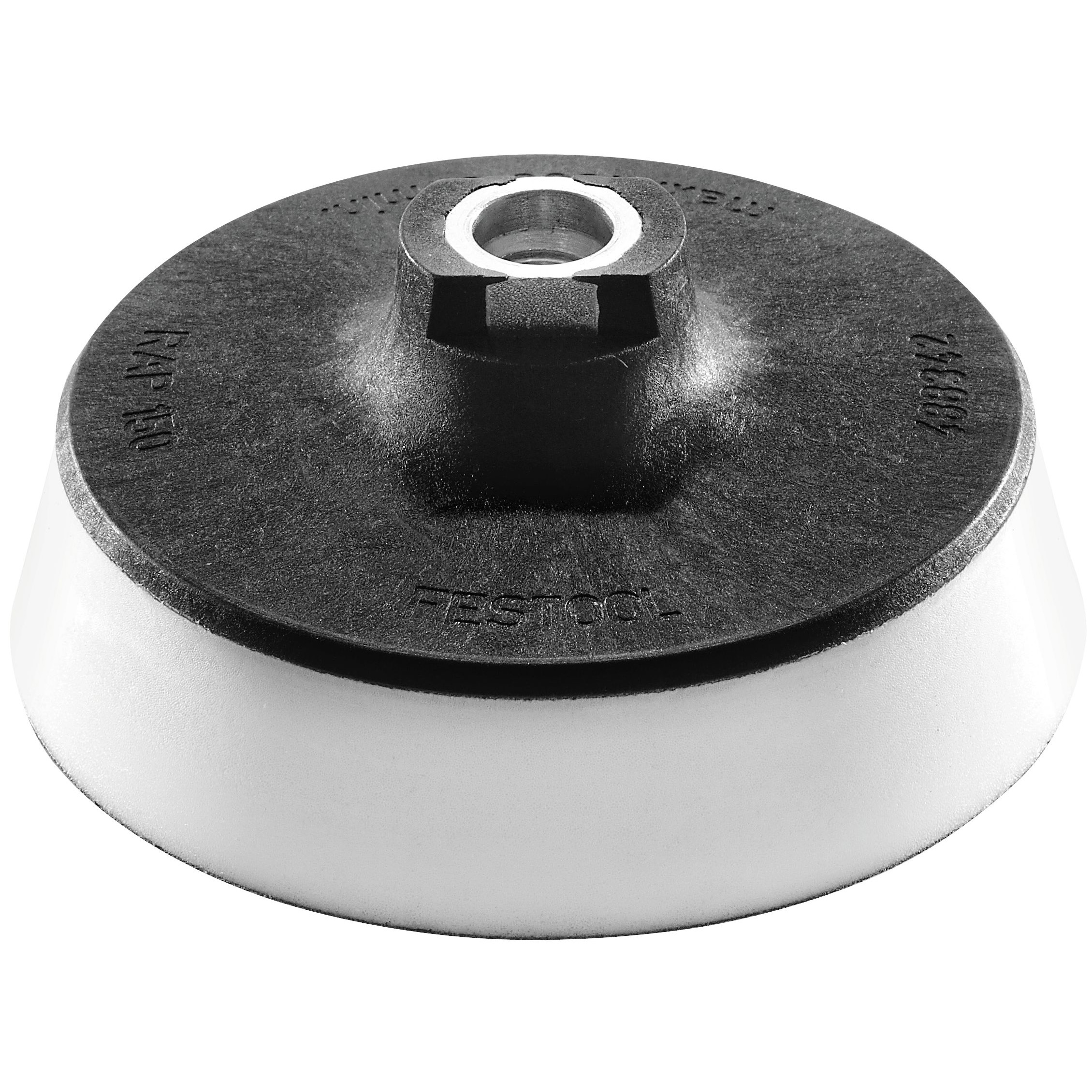 product: Woodcraft Polishing Pad - PT-STF-D150-M14 shown