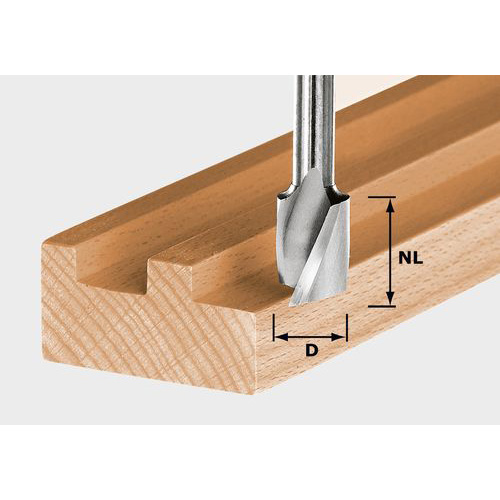 product: Woodcraft Spiral Groove Cutter - HS Spi S8 D6/21 shown