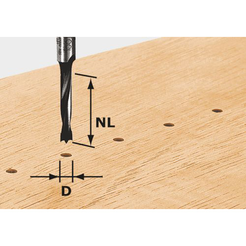 product: Woodcraft Dowel Router Bit - HW D3/16 shown