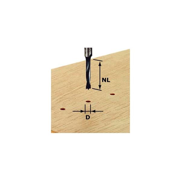 product: Festool Dowel Drill HW 8 x 30 mm shown