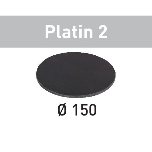 product: Festool Platin 2 D150 Sandpaper Disc, S400, 15 Pack shown