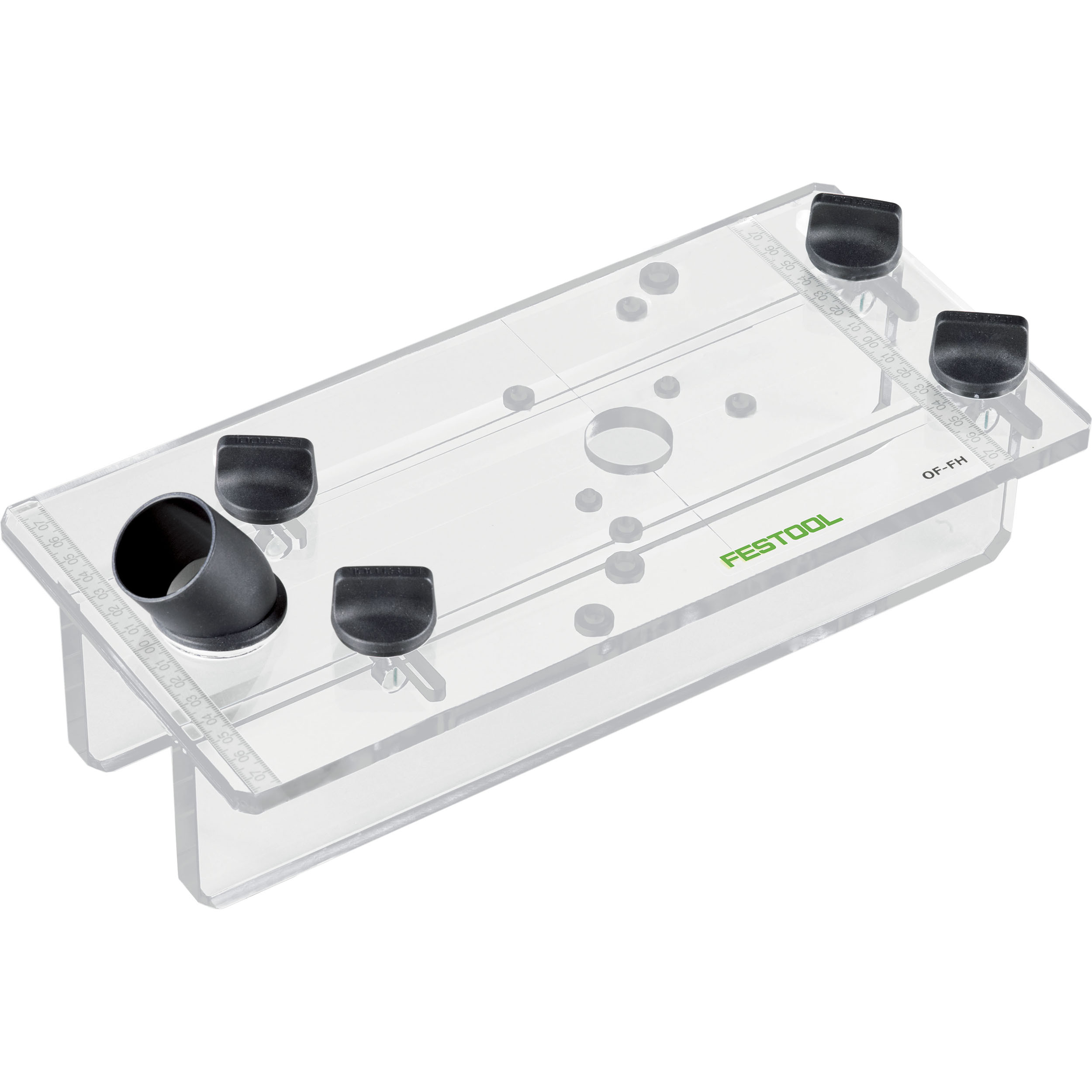 product: Festool Plexiglas template routing aid shown