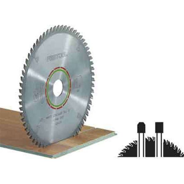 product: Festool Laminate Saw Blade- TS 75 EQ shown