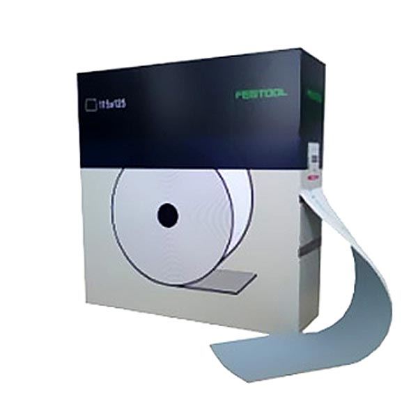 product: Festool Granat, 180 Grit for Hand Sanding, 80ft Roll shown