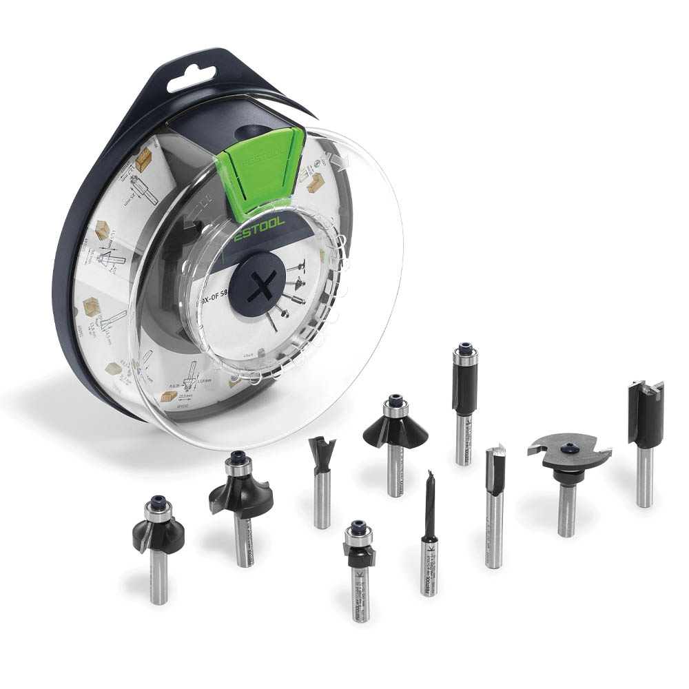 product: Festool Router Bit Set shown