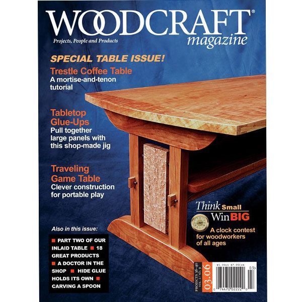 product: Woodcraft Magazine Downloadable Issue 9: February / March 2006 shown