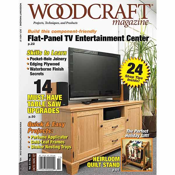 product: Woodcraft Magazine Downloadable Issue 19: October / November 2007 shown