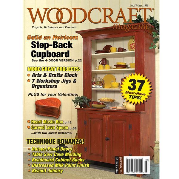 product: Woodcraft Magazine Downloadable Issue 21: February / March 2008 shown