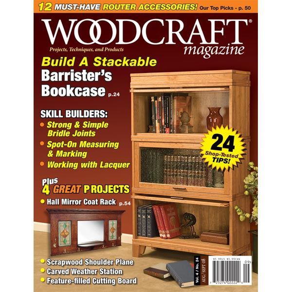 product: Woodcraft Magazine Downloadable Issue 24: August / September 2008 shown