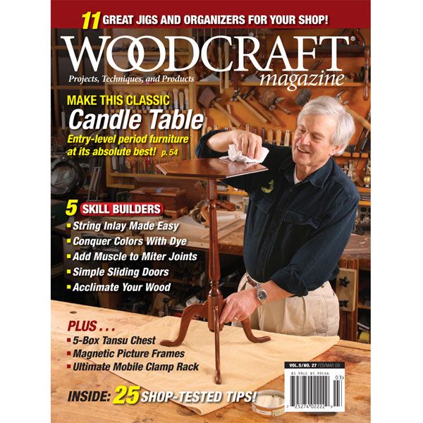 product: Woodcraft Magazine Downloadable Issue 27 February / March 2009 shown