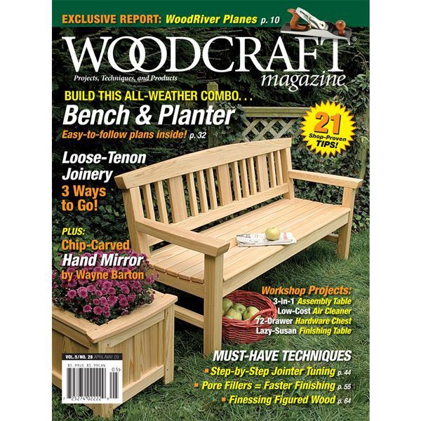 product: Woodcraft Magazine Downloadable Issue 28: April/May 2009 shown