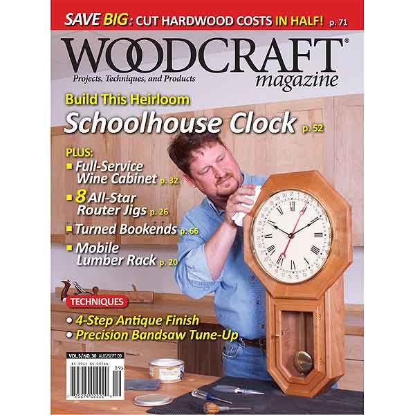 product: Woodcraft Magazine Downloadable Issue 30: August / September 2009 shown