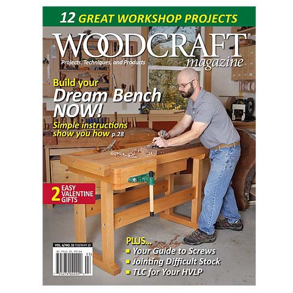 product: Woodcraft Magazine Downloadable Issue 33: February / March 2010 shown