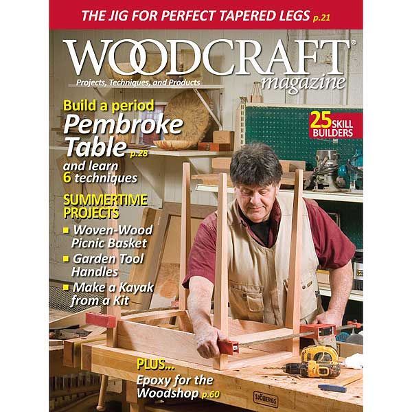 product: Woodcraft Magazine Downloadable Issue 35: June / July 2010 shown