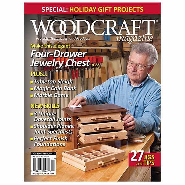 product: Woodcraft Magazine Downloadable Issue 44: December / January 2012 shown