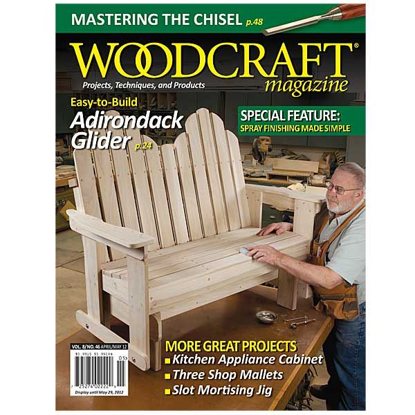 product: Woodcraft Magazine Downloadable Issue 46: April / May 2012 shown