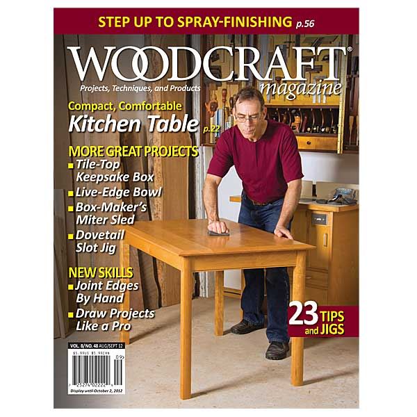 product: Woodcraft Magazine Downloadable Issue 48: August / September 2012 shown