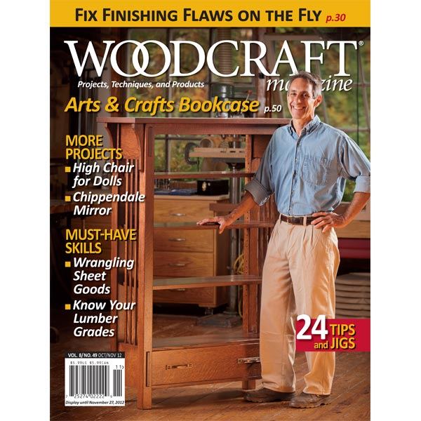 product: Woodcraft Magazine Downloadable Issue 49 October / November 2012 shown