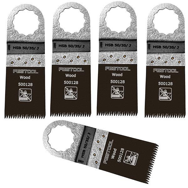 product: Festool Saw Blade Vecturo HSB 50/35/J 5 Pack shown