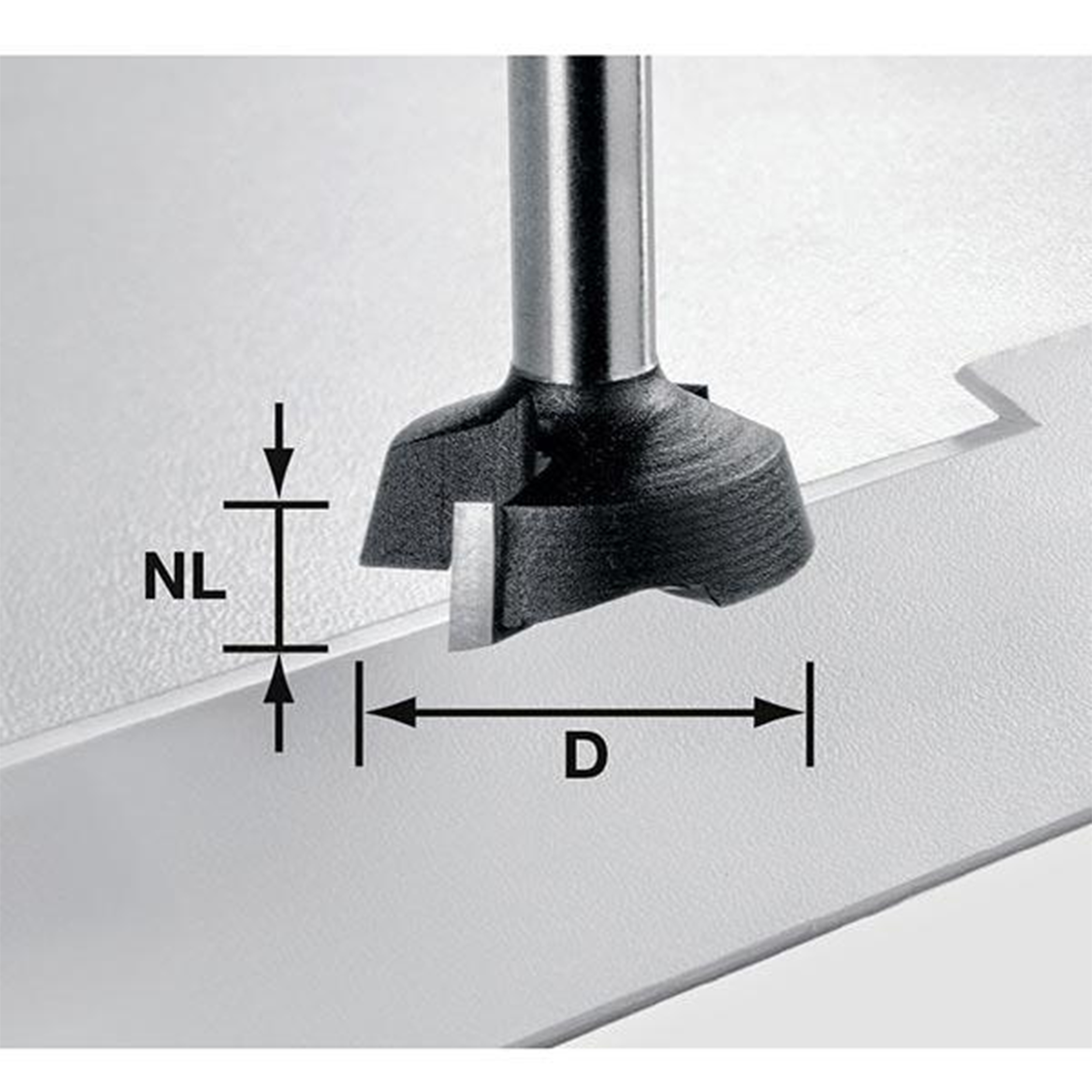 product: Festool Plane Router Bit KA 65 shown