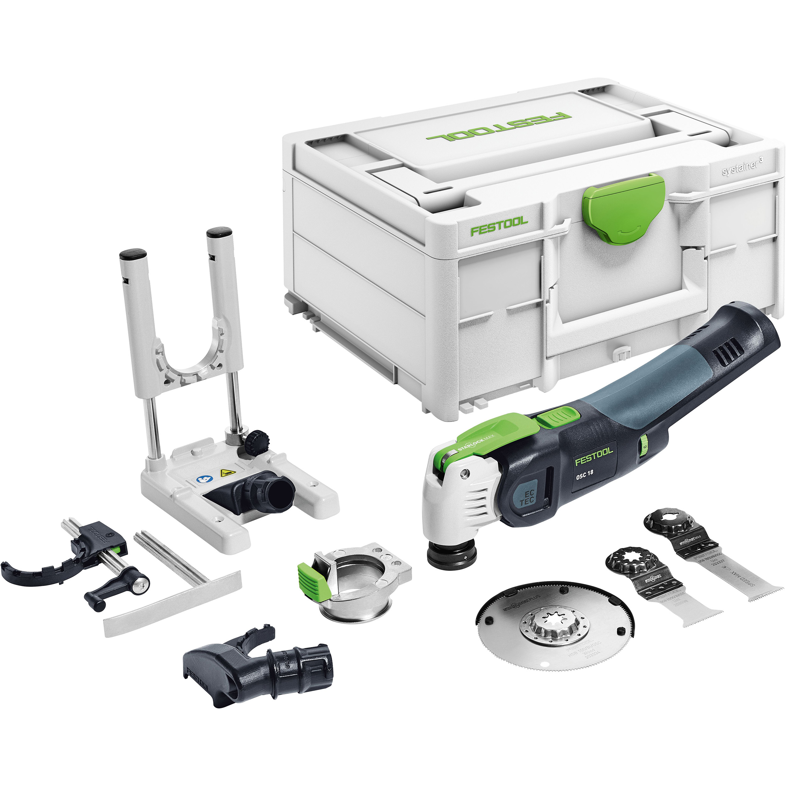 product: Festool VECTURO OSC 18 E-Basic Set Cordless Oscillating Multi-Tool (Tool Only) shown