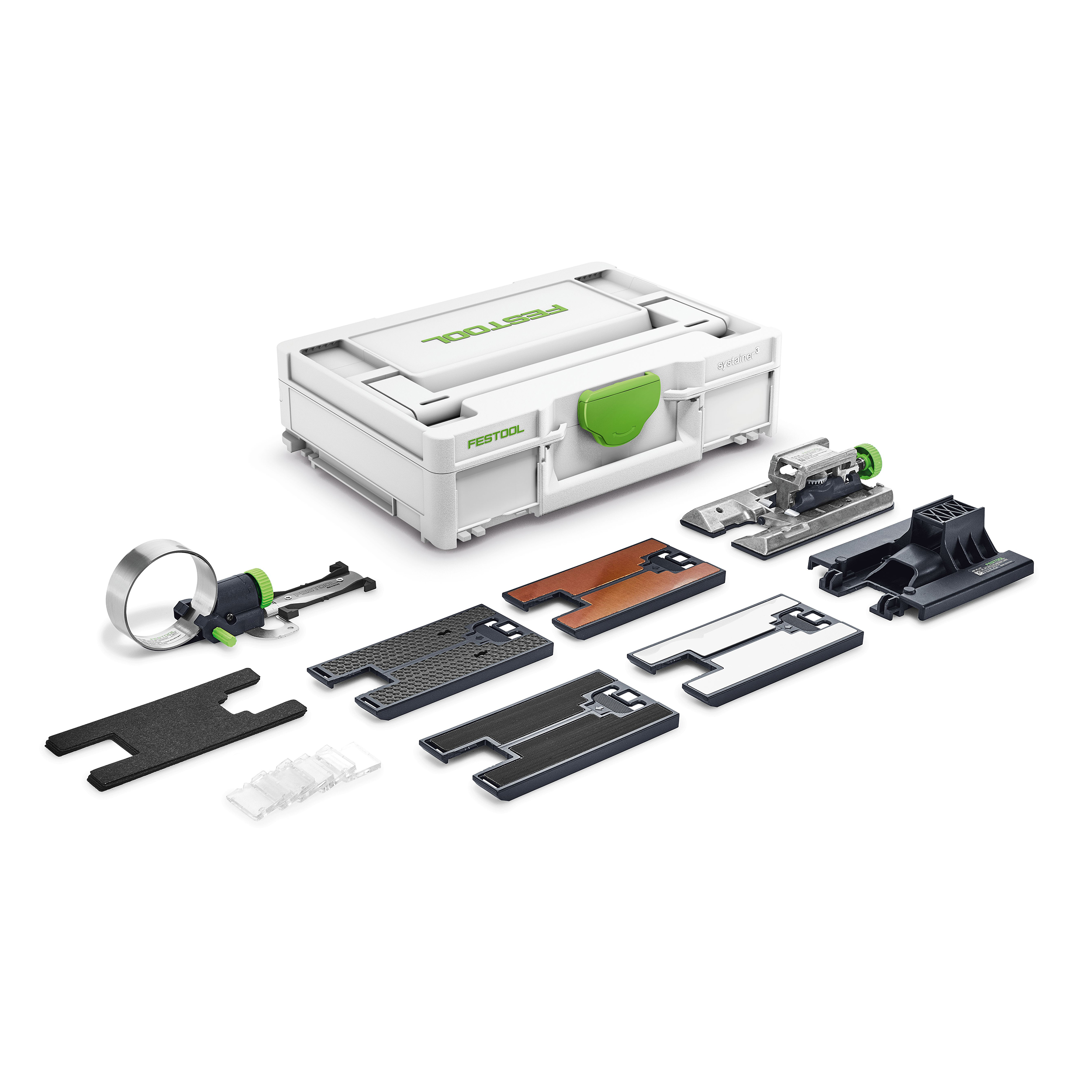 product: Festool CARVEX Jigsaw Accessory Kit shown
