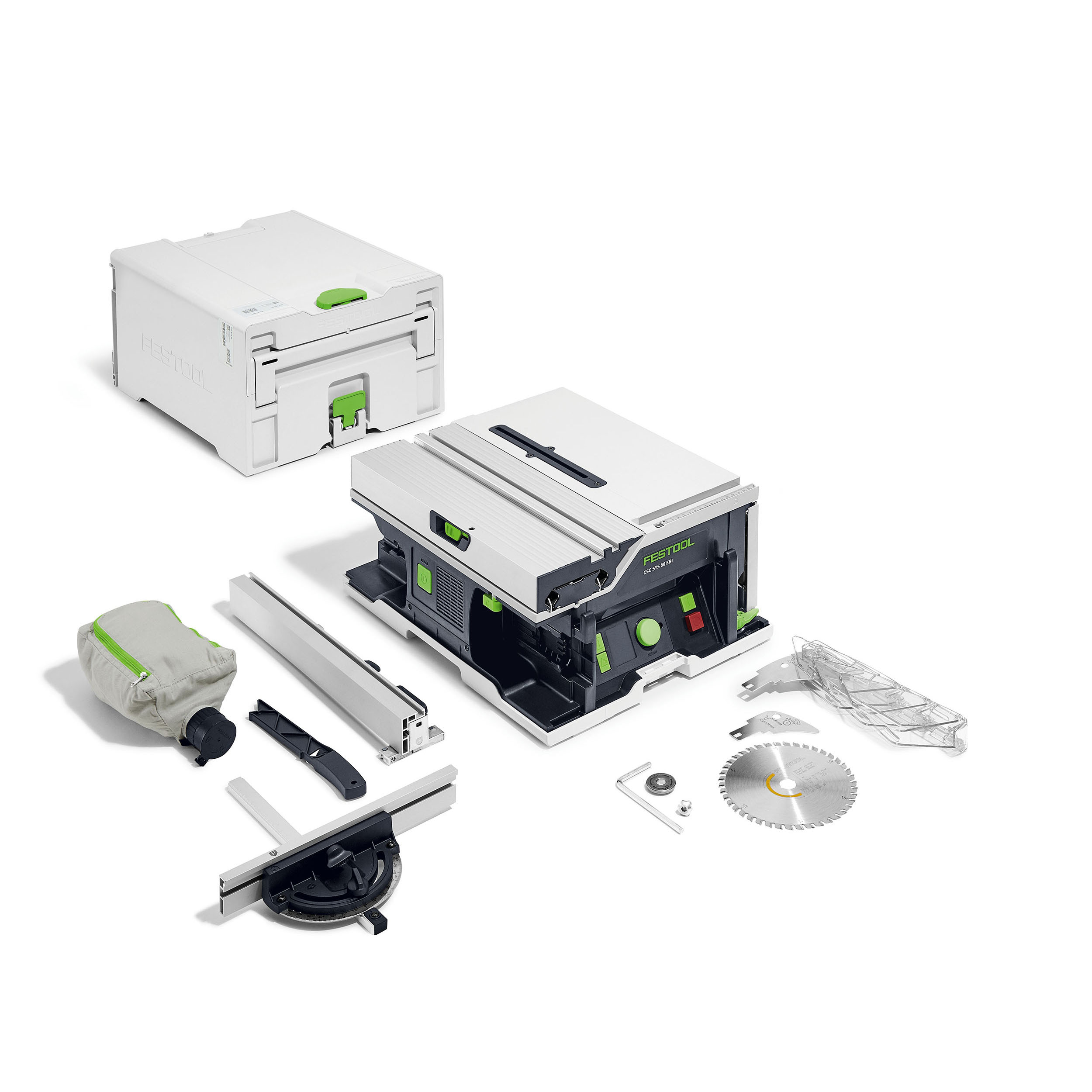 product: Festool CSC SYS 50 EBI-Basic Cordless Table Saw shown