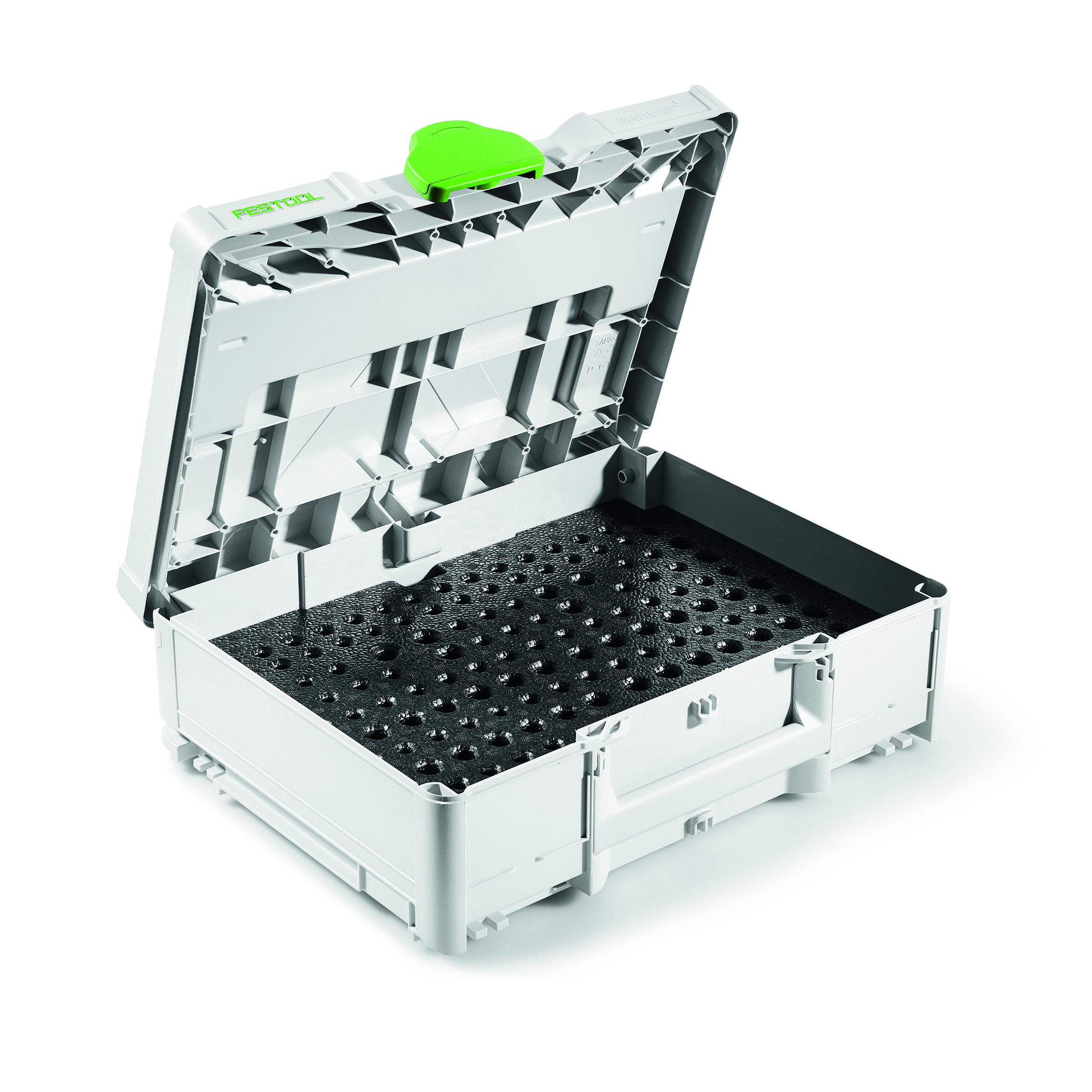 product: Festool SYS3-OF D8/D12 Router Bit Storage Systainer shown