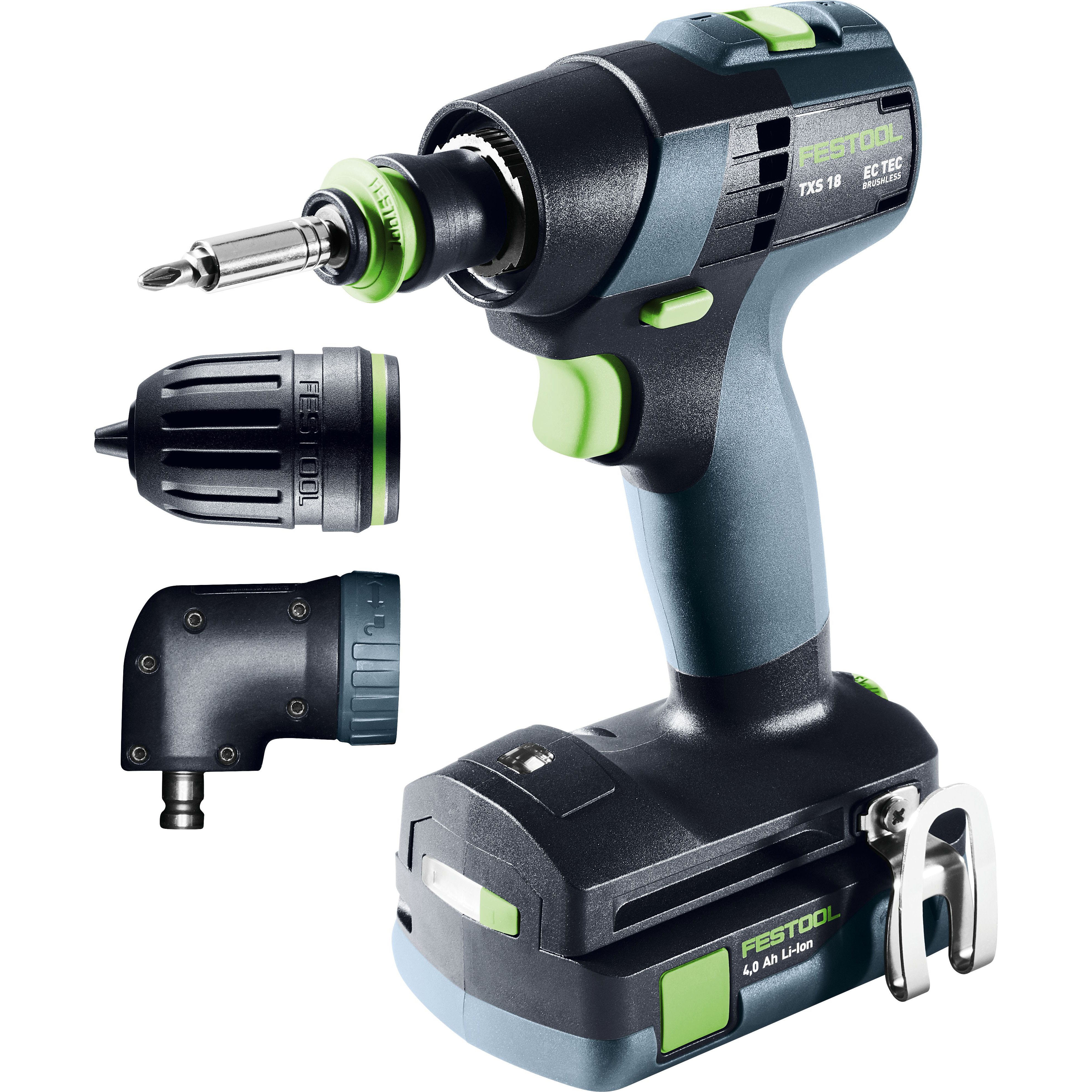 product: Festool TXS 18 HPC 4.0 I-Set Cordless Drill shown