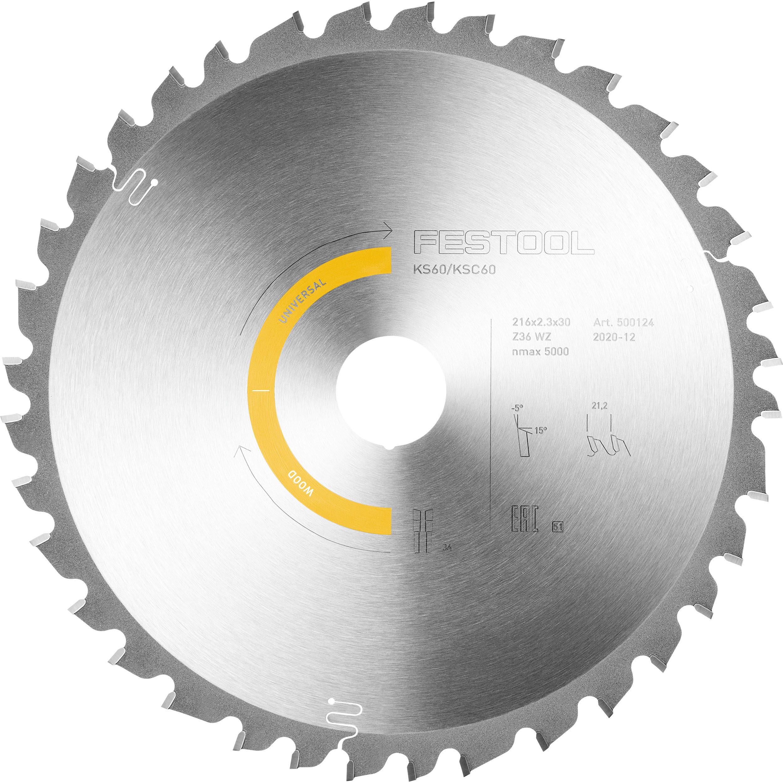 product: Festool Wood Universal Saw Blade - 8-1/2
