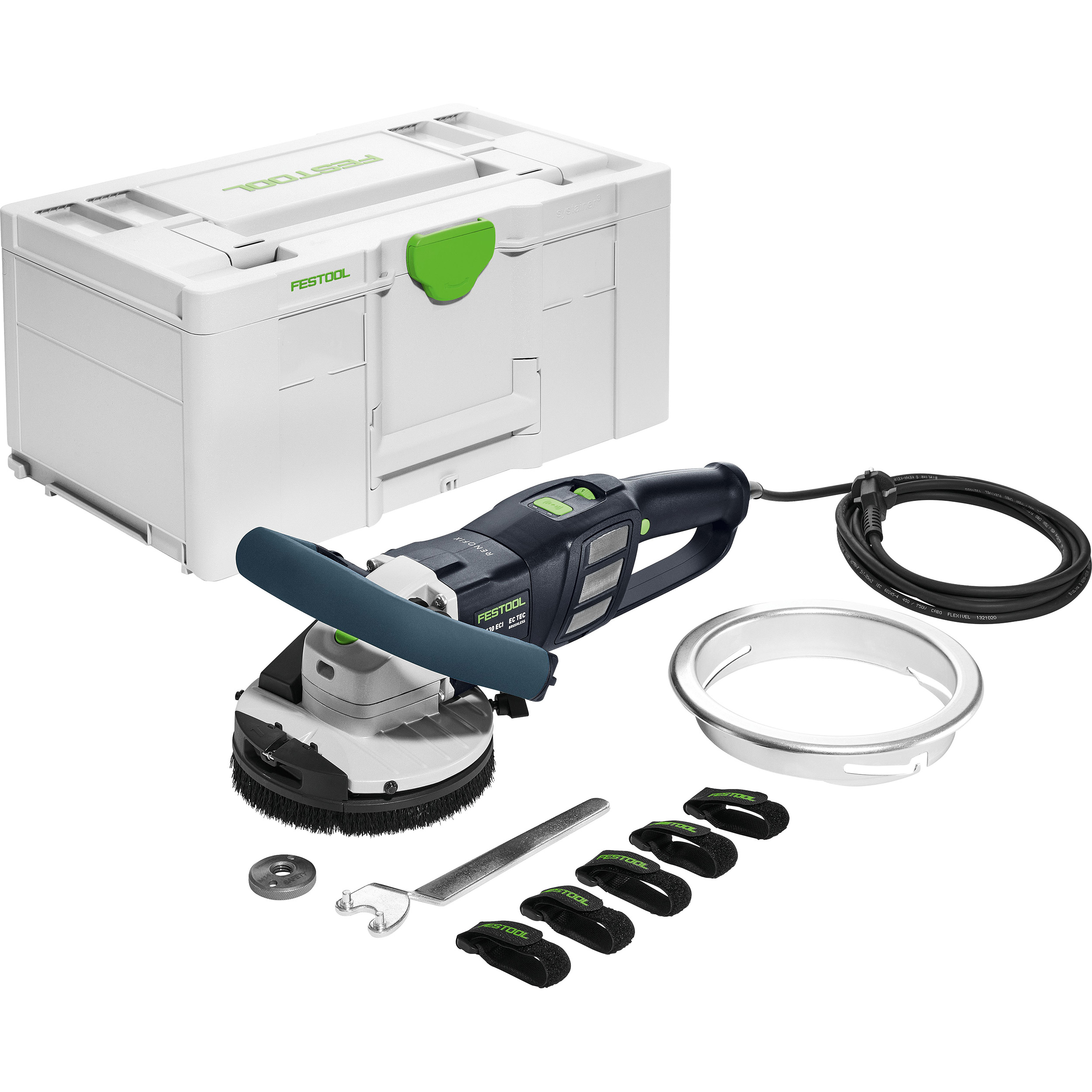 product: Festool Renofix RG 130 ECI-Plus Diamond Grinder shown