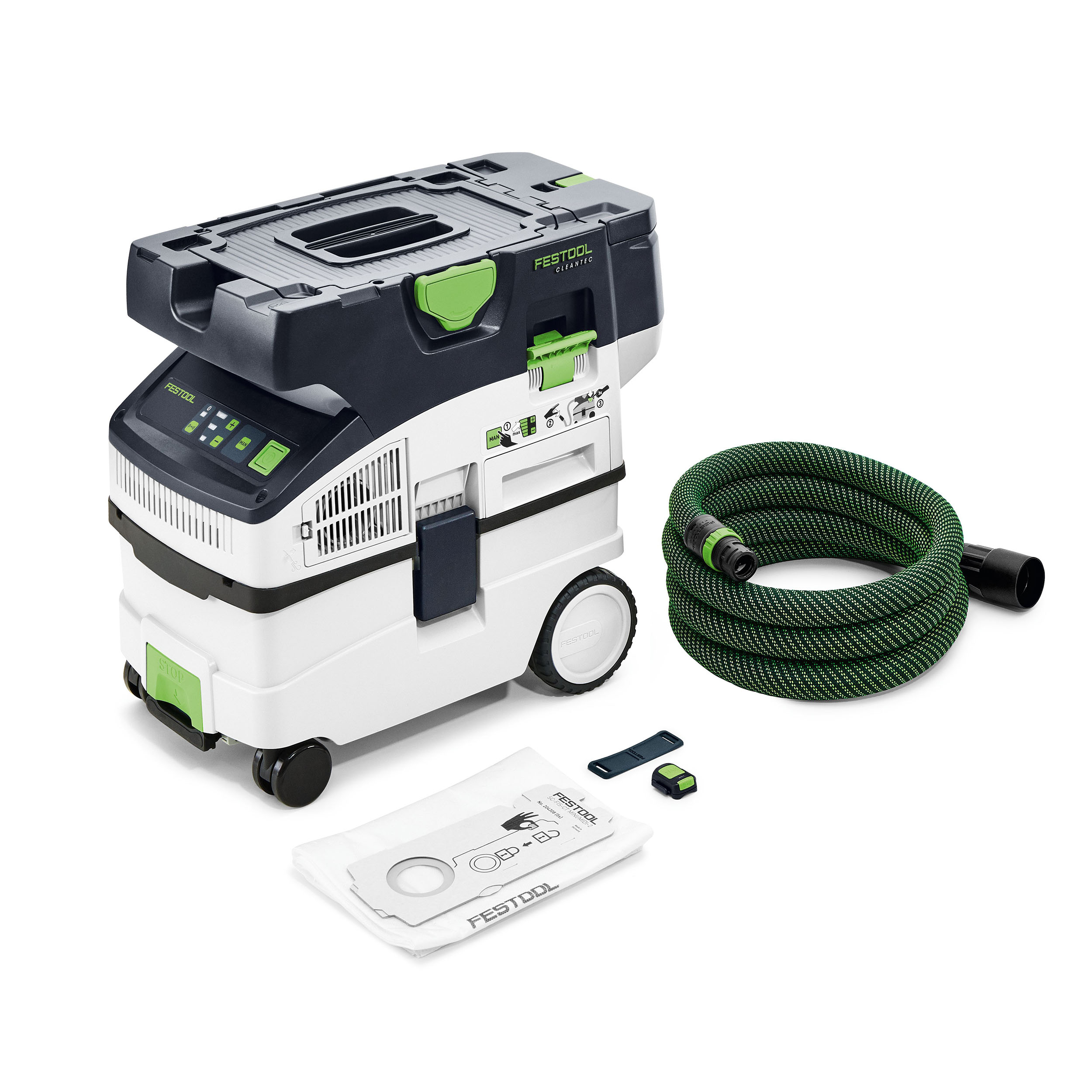 product: Festool CTC MIDI I HEPA Cordless Dust Extractor shown