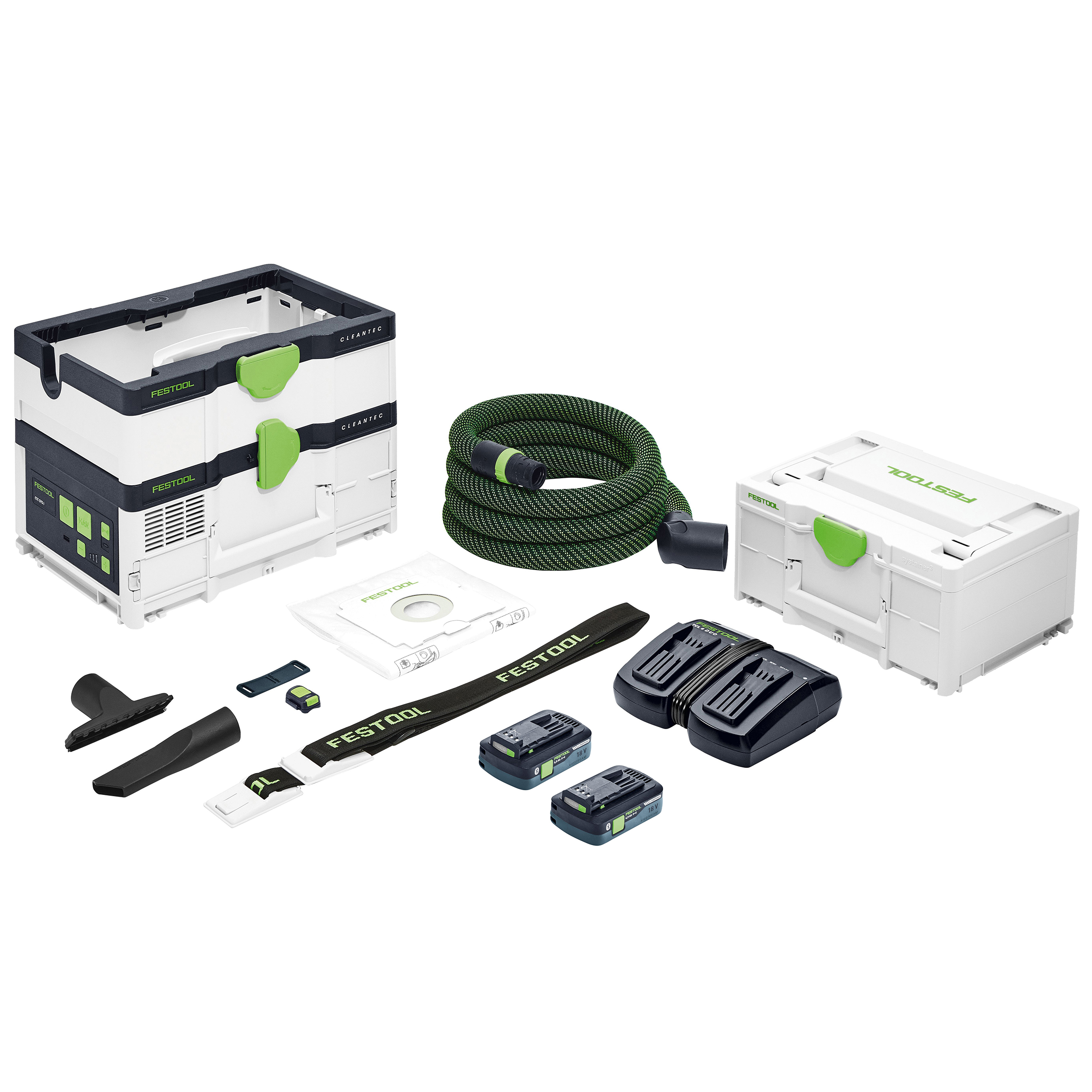 product: Festool CTC SYS I HEPA-Plus Cordless Dust Extractor shown