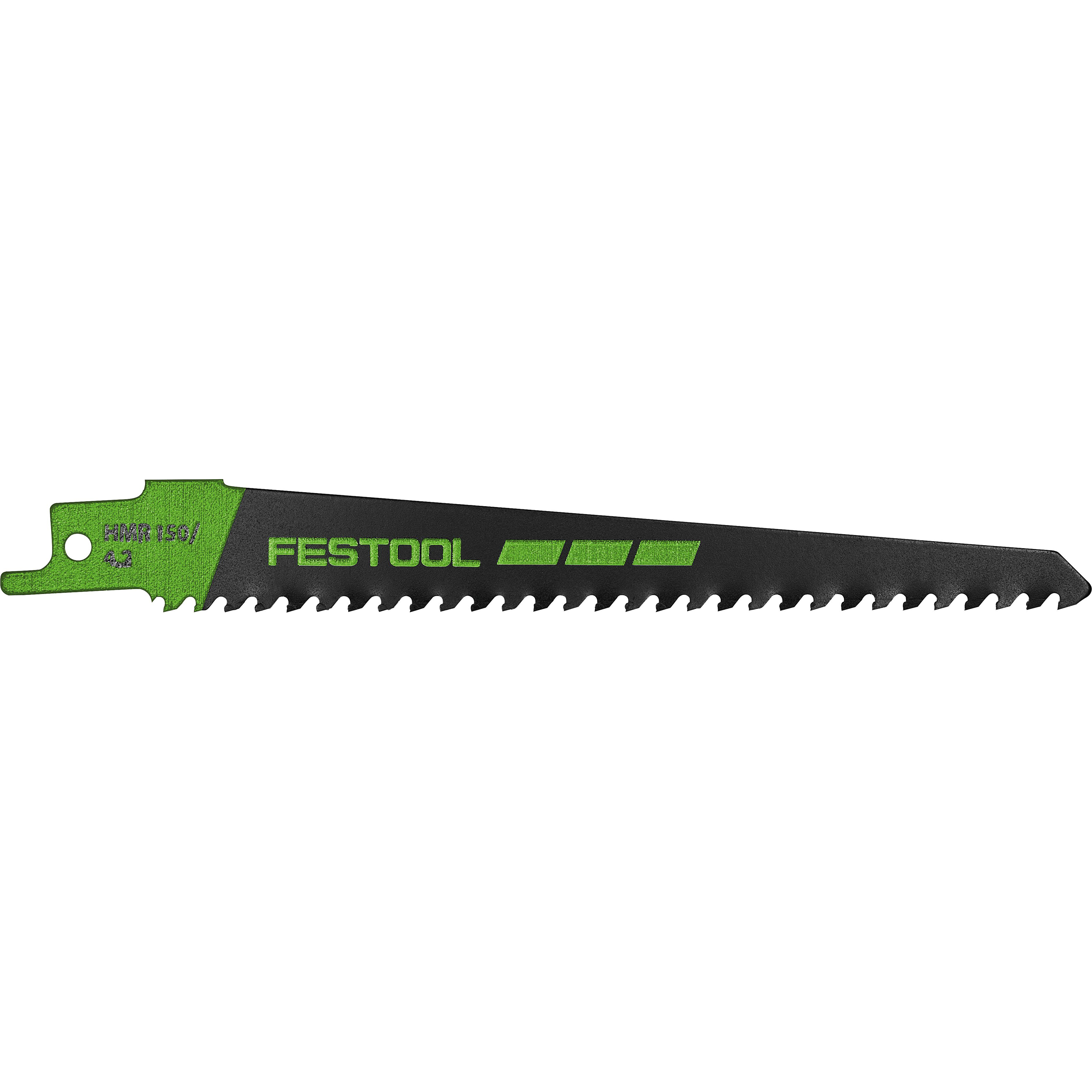 product: Festool HMR 150/4.2 Abrasive Material Reciprocating Saw Blade shown