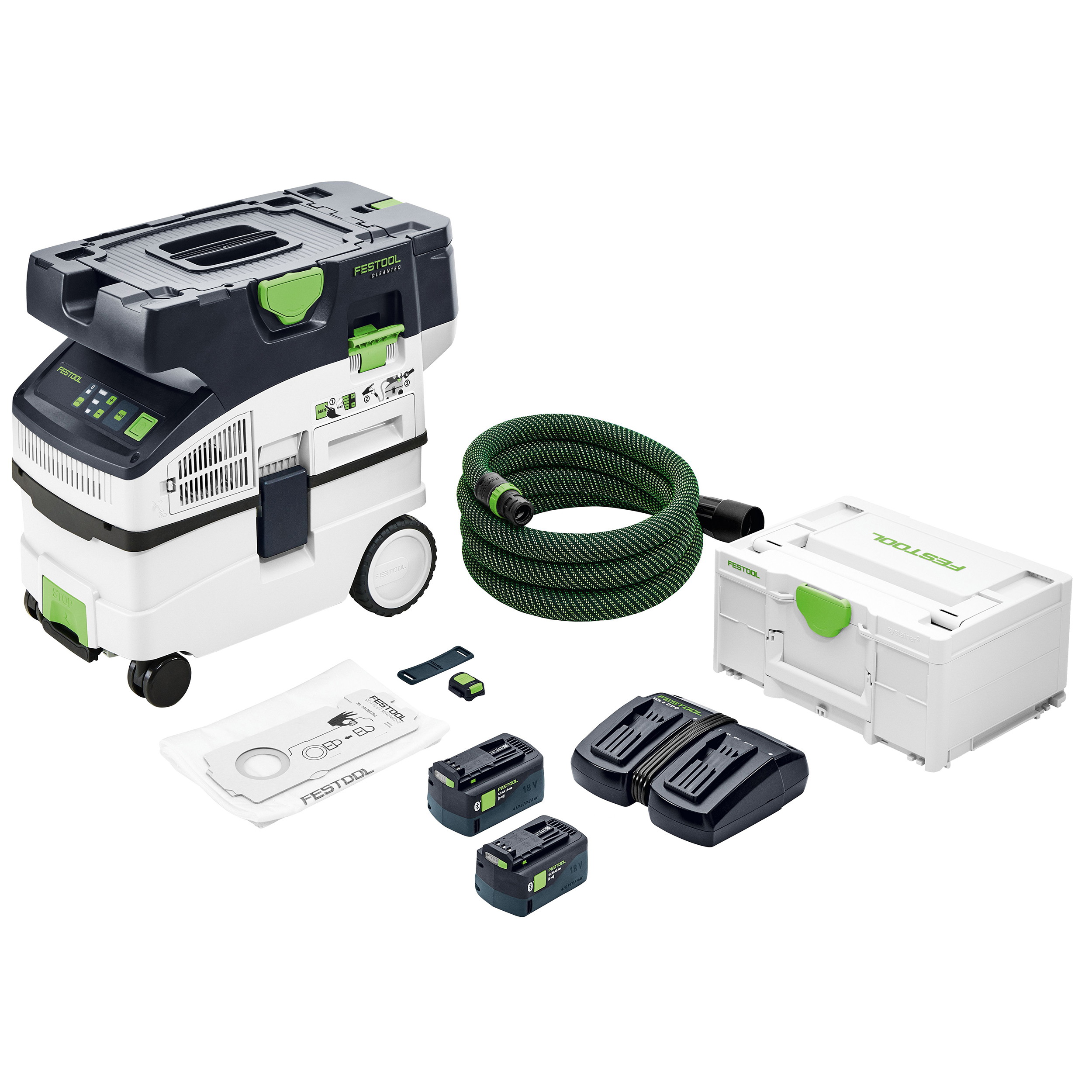 product: Festool CTC MIDI I HEPA-Plus Cordless Dust Extractor shown