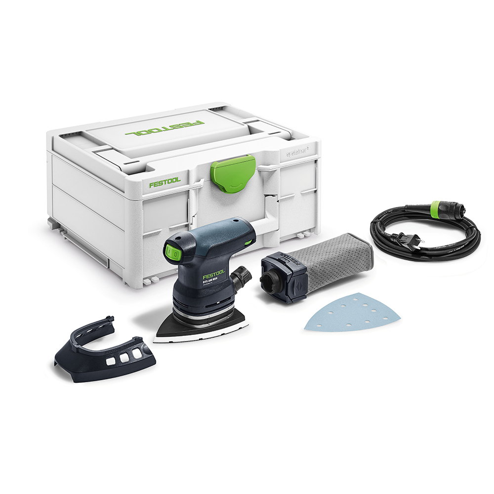 product: Festool DTS 400 REQ-PLUS Orbital Sander in Systainer³ shown