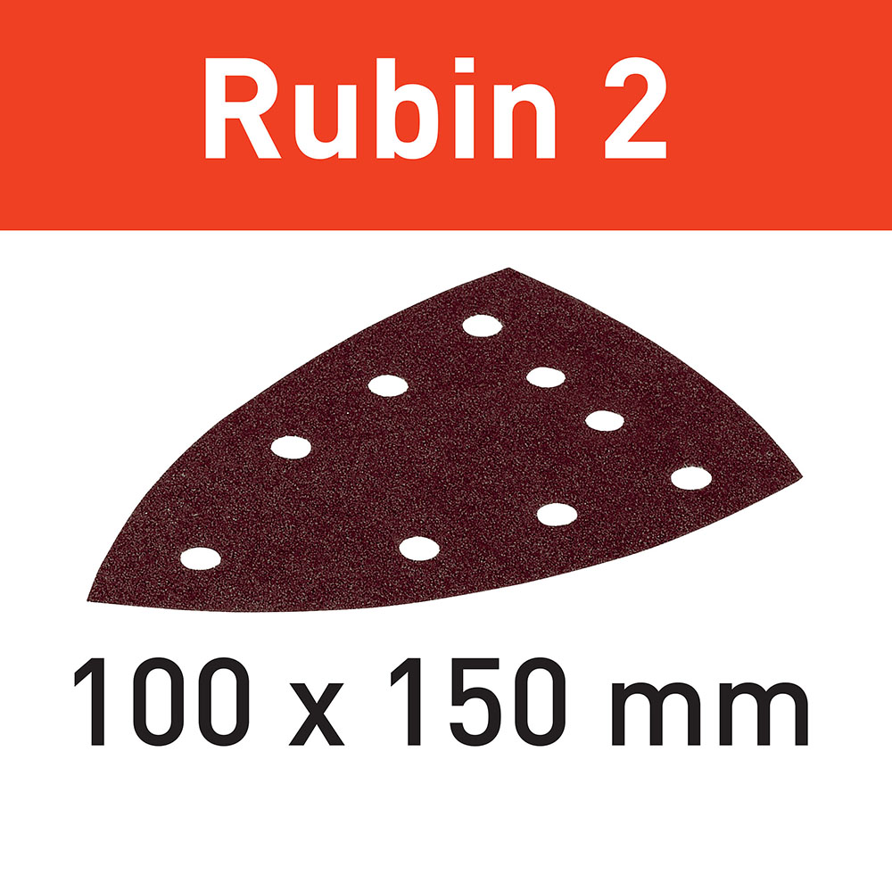 product: Festool Abrasive Rubin 2 Sandpaper – STF DELTA/9 – P40 – 50 Pack shown
