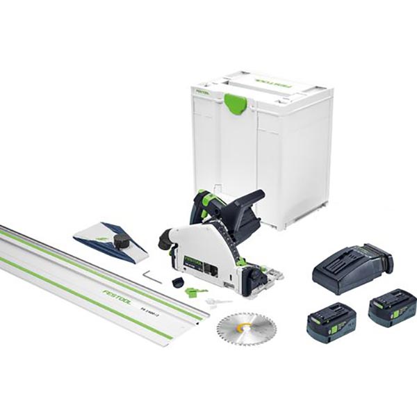 product: Festool Cordless Track Saw TSC 55 KEBI-F-Set-FS shown