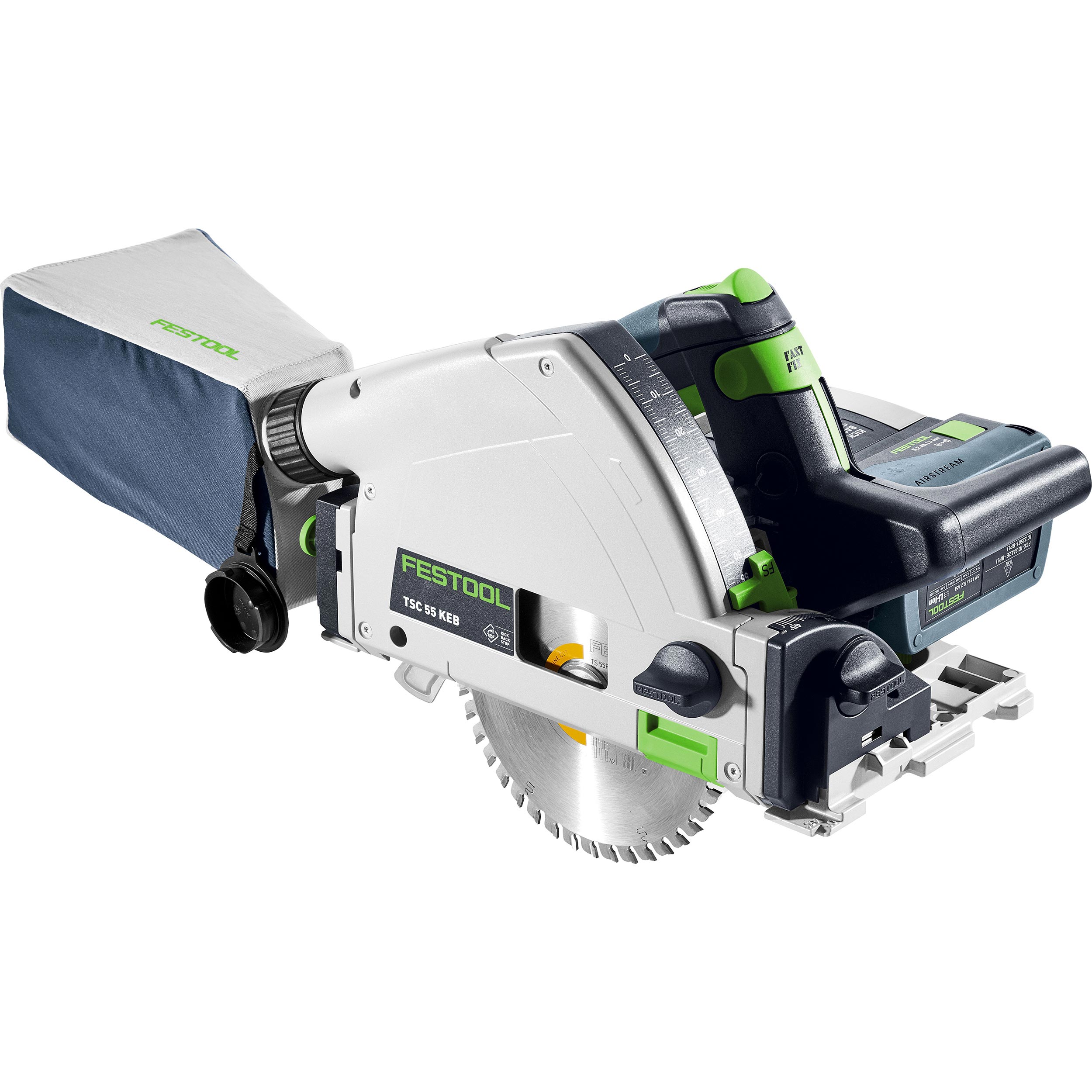 product: Festool Cordless Track Saw TSC 55 5,2 KEBI-F-Plus shown