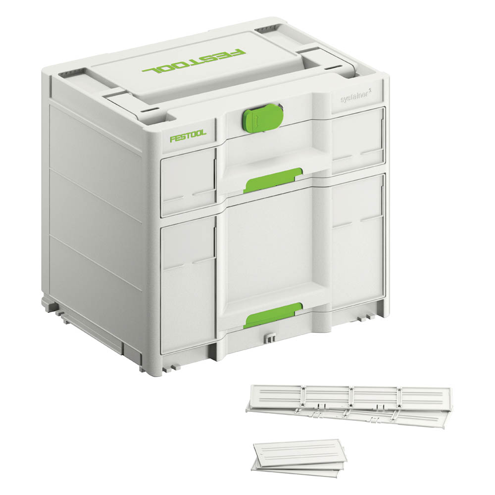 product: Festool Sortainer³ SYS3-SORT/2 M 337 Systainer shown