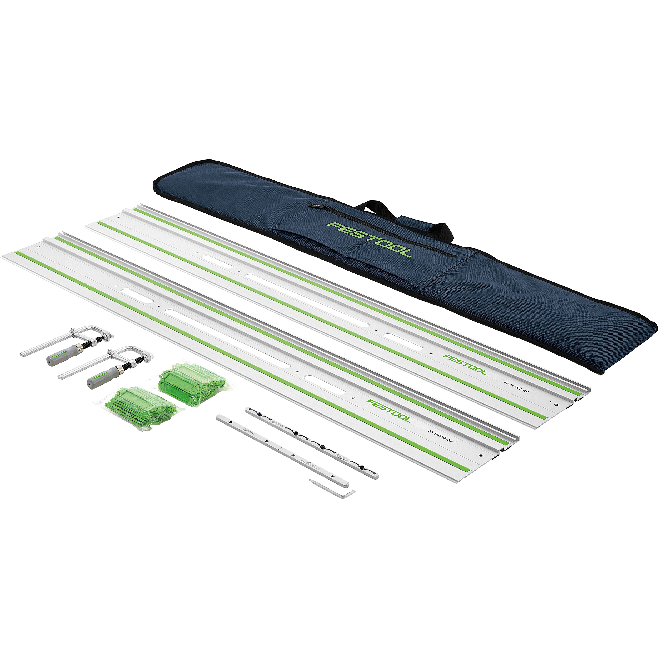 product: Festool FS 1400/2-KP Guide Rail Starter Set shown