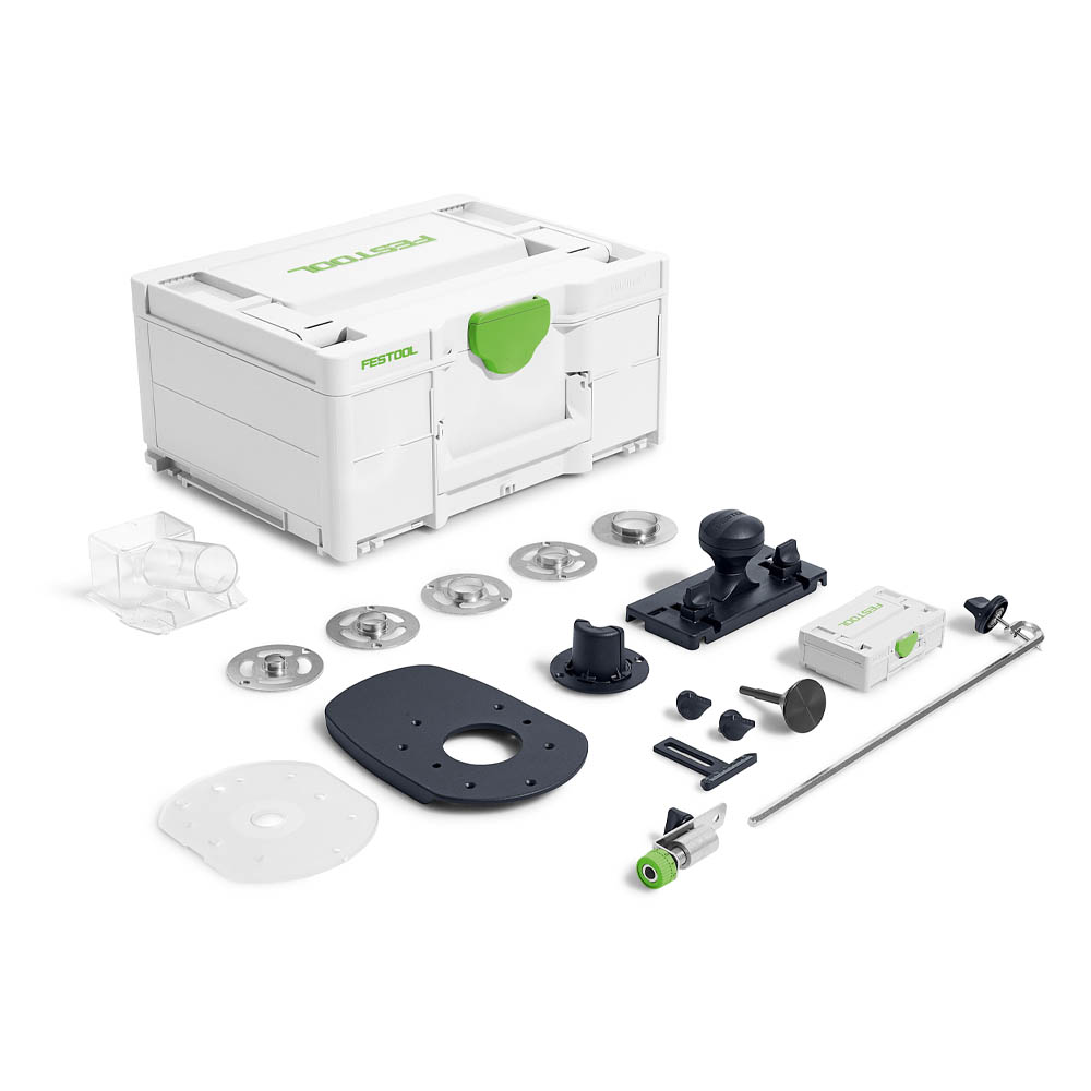 product: Festool Router Accessory Set for OF 1010 Router shown