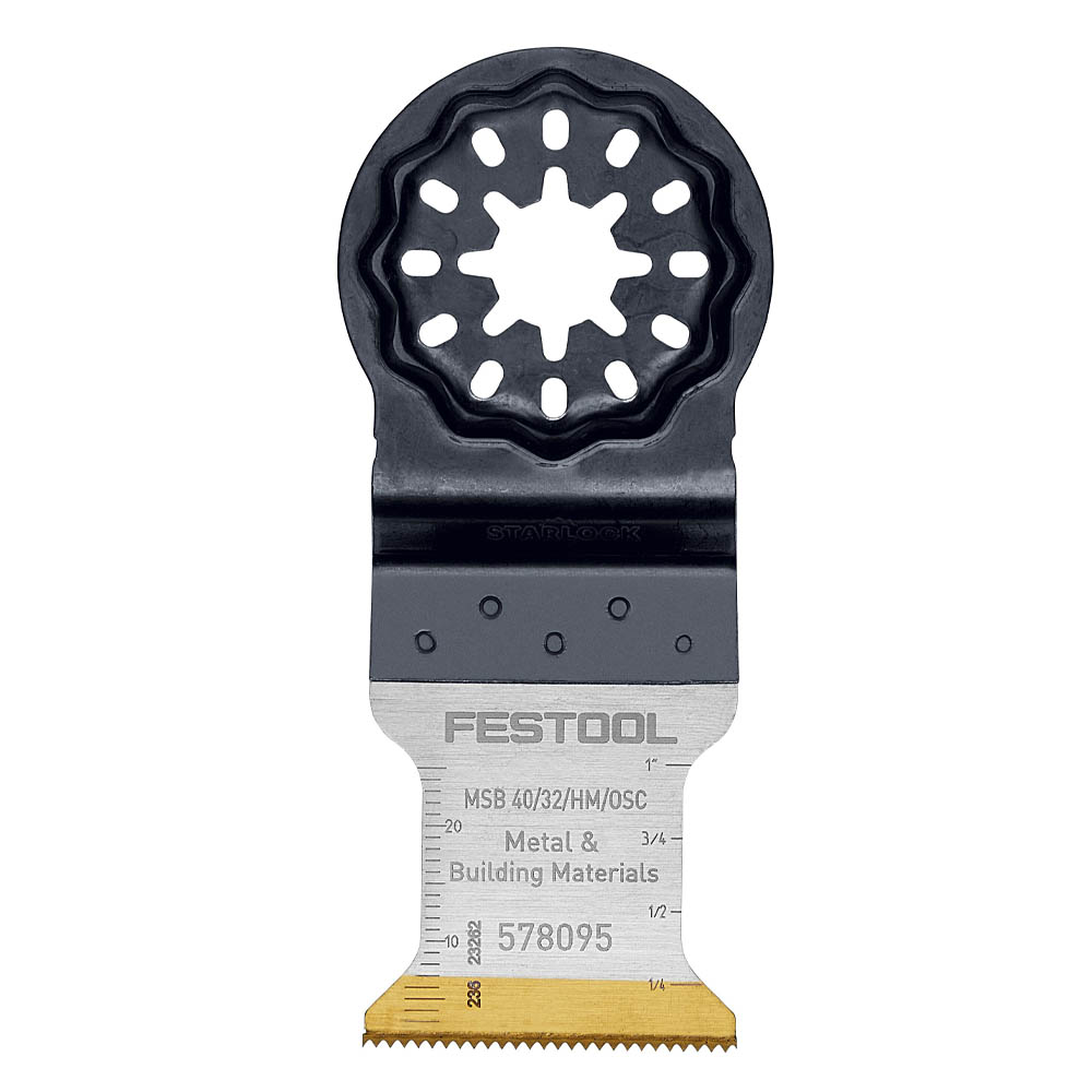 product: Festool Carbide Saw Blade MSB 40/32/HM/OSC for Oscillating Multi-Tool shown