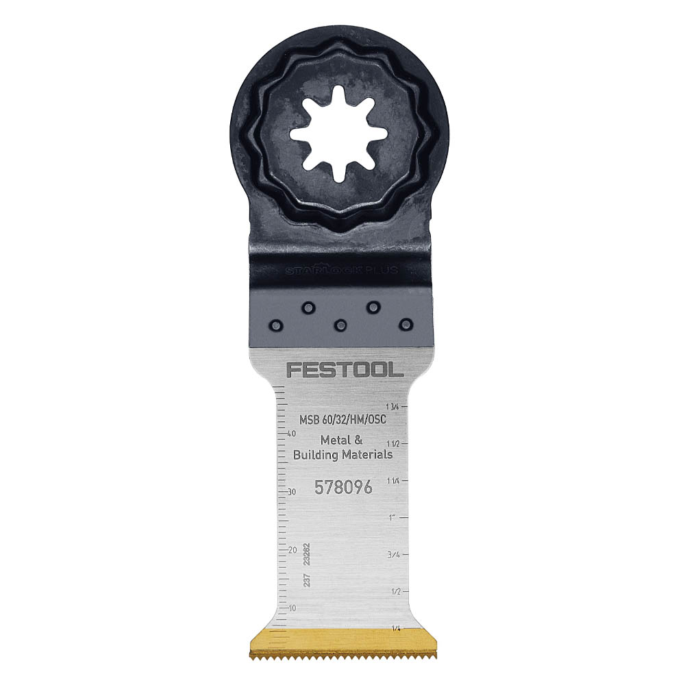 product: Festool Carbide Saw Blade MSB 60/32/HM/OSC for Oscillating Multi-Tool shown