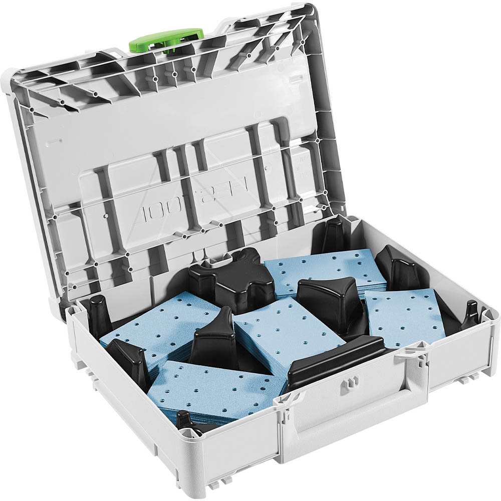 product: Festool Systainer³ Abrasive Set SYS-STF 80X133 shown