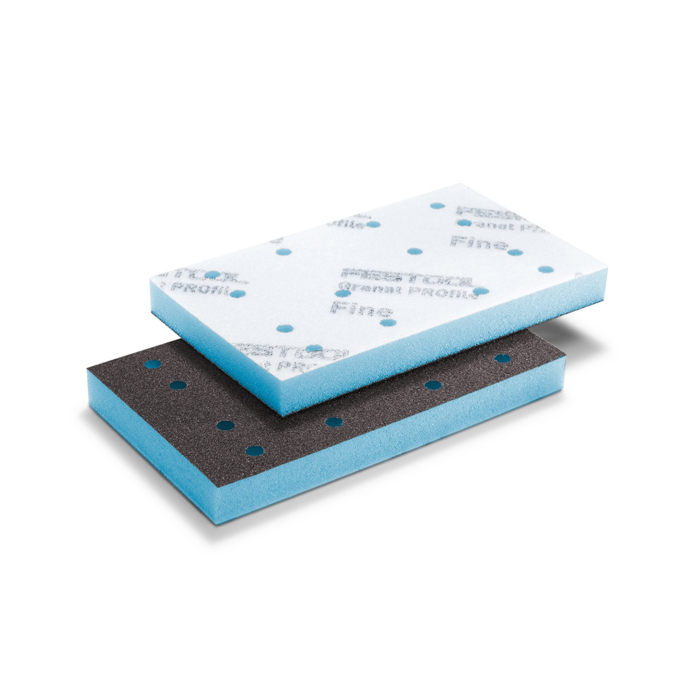 product: Festool Granat PROfile Foam Abrasive Sheet - 80x133 Fine Grit - 10 Pack shown