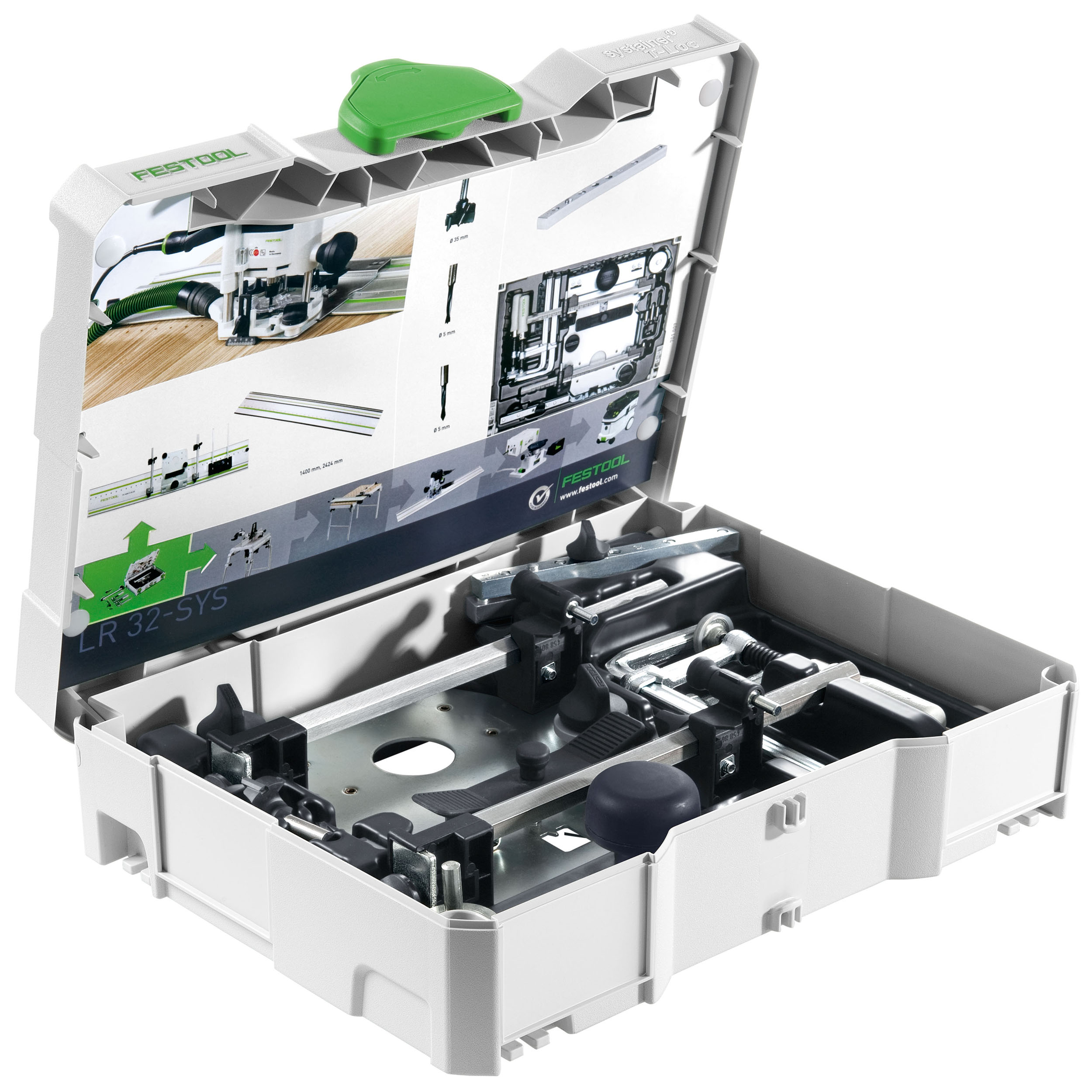 Festool Lr 32 Hole Drilling Set In Systainer